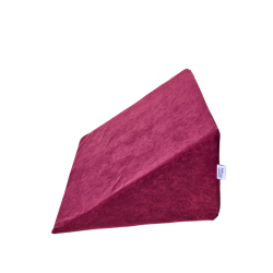 Multifunktionales Keilkissen 35x45x20 cm - zum Liegen, Lesen und als Beinauflage - 1224 Violett