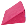 Multifunktionales Keilkissen 35x45x20 cm - zum Liegen, Lesen und als Beinauflage - 1227 Rosa