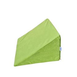 Multifunktionales Keilkissen 35x45x20 cm - zum Liegen, Lesen und als Beinauflage - 1229 Grün