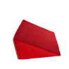 Multifunktionales Keilkissen 35x45x20 cm - zum Liegen, Lesen und als Beinauflage - 3100 Rot