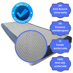 Matratzenbezug VENUS 90x200 (15–18 cm) mit Reißverschluss, atmungsaktiv, rutschfest, waschbar bei 30°C | Natalia Spzoo