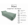 Maxi Indoor 200x90x40 cm – große Relaxliege und XXL-Sitzsack B09