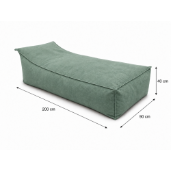 Maxi Indoor 200x90x40 cm – große Relaxliege und XXL-Sitzsack B09