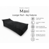 Maxi Indoor 200x90x40 cm – große Relaxliege und XXL-Sitzsack B15