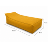 Maxi Indoor 200x90x40 cm – große Relaxliege und XXL-Sitzsack B33