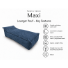Maxi Indoor 200x90x40 cm – große Relaxliege und XXL-Sitzsack B39