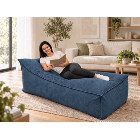 Maxi Indoor 200x90x40 cm – große Relaxliege und XXL-Sitzsack B39