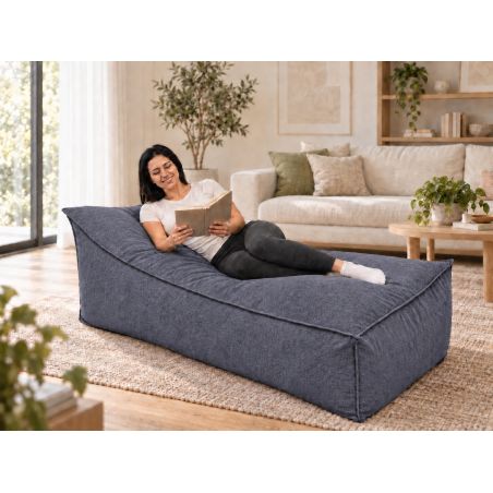 Maxi Indoor 200x90x40 cm – große Relaxliege und XXL-Sitzsack B40