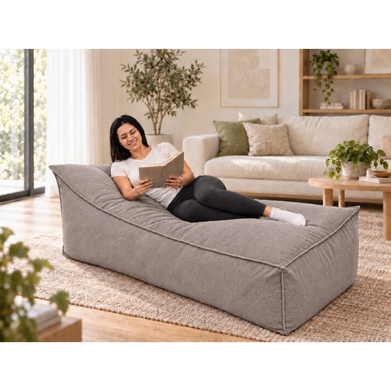 Maxi Indoor 200x90x40 cm – große Relaxliege und XXL-Sitzsack B50