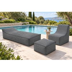 Nati Outdoor 55x75x70 cm – Gartensessel, Loungesessel für Terrasse und Garten 23