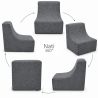 Nati Outdoor 55x75x70 cm – Gartensessel, Loungesessel für Terrasse und Garten 23
