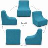 Nati Indoor 55x75x70 cm – Loungesessel, Relaxsessel für Wohnzimmer B18