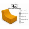 Nati Indoor 55x75x70 cm – Loungesessel, Relaxsessel für Wohnzimmer B33