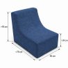 Nati Indoor 55x75x70 cm – Loungesessel, Relaxsessel für Wohnzimmer B39
