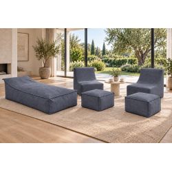 Nati Indoor 55x75x70 cm – Loungesessel, Relaxsessel für Wohnzimmer B40