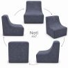 Nati Indoor 55x75x70 cm – Loungesessel, Relaxsessel für Wohnzimmer B40
