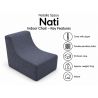 Nati Indoor 55x75x70 cm – Loungesessel, Relaxsessel für Wohnzimmer B40