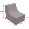Nati Indoor 55x75x70 cm – Loungesessel, Relaxsessel für Wohnzimmer B50