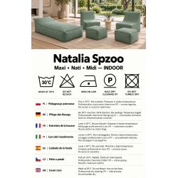 Maxi Indoor 200x90x40 cm – große Relaxliege und XXL-Sitzsack B09