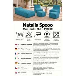 Nati Indoor 55x75x70 cm – Loungesessel, Relaxsessel für Wohnzimmer B18