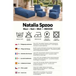 Nati Indoor 55x75x70 cm – Loungesessel, Relaxsessel für Wohnzimmer B39