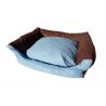 Hundebett Max - Größe S - braun/blau