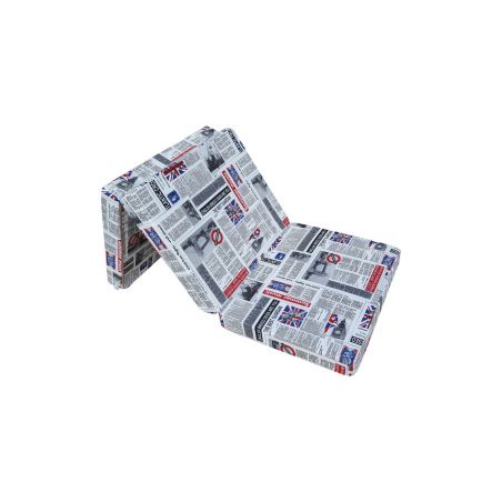 Faltmatratze 195 cm x 65 cm x 10 cm - LONDON2