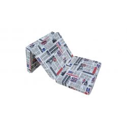 Bezug für Klappmatratze 195 cm x 65 cm x 10 cm - LONDON2