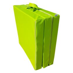 Gymnastik Klappmatratze 195 x 65 x 8 cm Grün