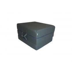 Klappmatratze visco Lux würfel 195 x 75 x 15 cm Anthrazit