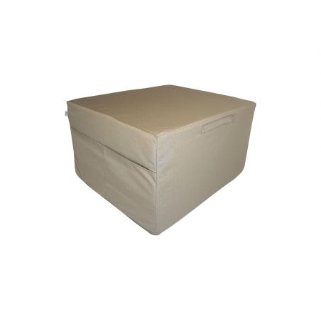 Aufbewahrungstasche Housse für Klappmatratze 195 x 75 x 15 cm Hellbraun Aufbewahrungstasche Housse für Klappmatratze 195 x 75 x 15 cm Hellbraun