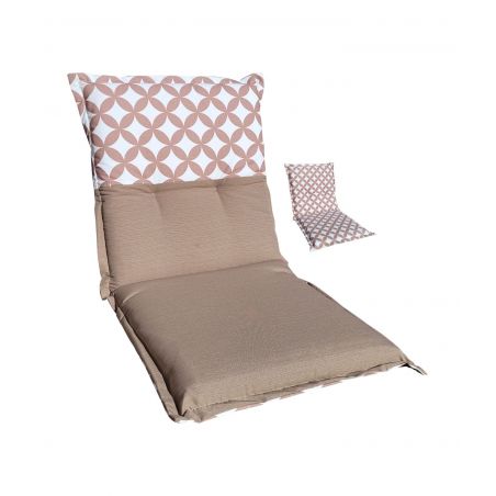 Niedriglehner Auflagen 100 x 45 cm Wendeauflage mit Stehsaum 2863602 Niedriglehner Auflagen 100 x 45 cm Wendeauflage mit Stehsaum 2863602