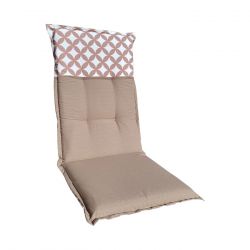 Hochlehner Garten-Sessel-Auflage 120 x 45 cm mit Gurtband im Rücken 2863601