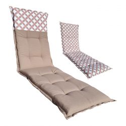 Relaxauflage, Relax-Sessel-Auflage 170 x 45 cm mit Gurtband und Bindekordeln 2863604