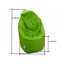 Sitzsack Medium Point - Schwarz