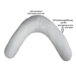 Stillkissen 010 mit EPS- Mikroperlenfüllung