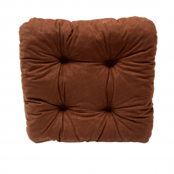 Set von 4 Softkissen Stuhlkissen 38 x 38 x 8 cm - 1000