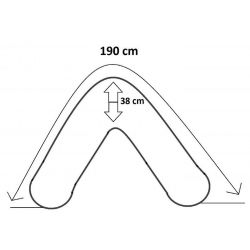 Innenkissen mit HSC Faserfüllung