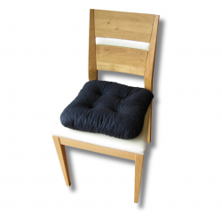 Set von 6 Softkissen Stuhlkissen 40 x 40 x 8 cm - 0001