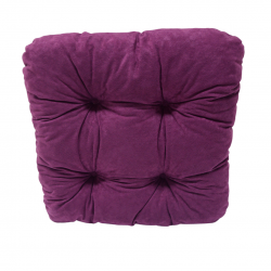 Set von 6 Softkissen Stuhlkissen 38 x 38 x 8 cm - 1224