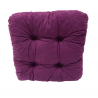 Set von 6 Softkissen Stuhlkissen 38 x 38 x 8 cm - 1224