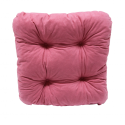 Set von 6 Softkissen Stuhlkissen 38 x 38 x 8 cm - 1227