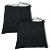 Stuhlkissen 40x40x3 cm 0001 - 2er-Pack