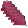 Stuhlkissen 40x40x3 cm 1227 - 4er-Pack