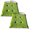 Stuhlkissen 40x40x3 cm 1229 - 4er-Pack