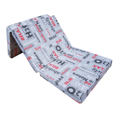 Klappmatratze Faltmatratze 195 x 65 x 10 cm - NATURE