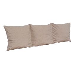 Palettenkissen Rückenkissen Lehne 120 x 40 x 10 cm mit RV...