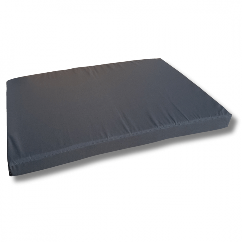 Palettenkissen Sitzkissen mit RV 120 x 80 x 10 cm Anthrazit