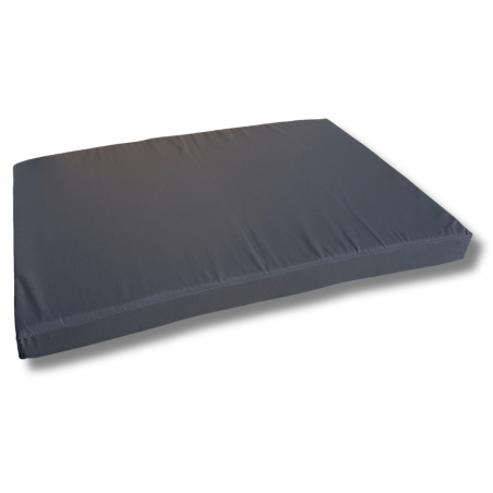 Palettenkissen Sitzkissen mit RV 120 x 80 x 10 cm Anthrazit