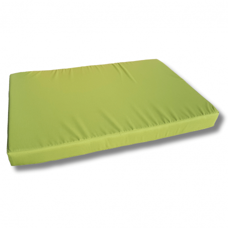 Palettenkissen Sitzkissen mit RV 120 x 80 x 10 cm Apfelgrün